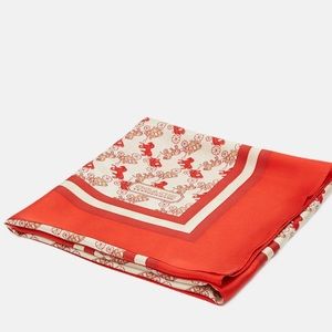 [Coach] silk scarf new without tag